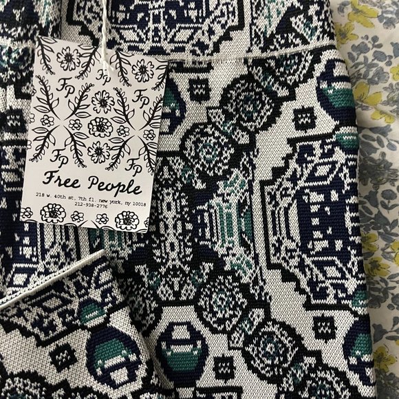 SOLD - Free People Sun In The West Pants XS Ecru - Picture 9 of 9